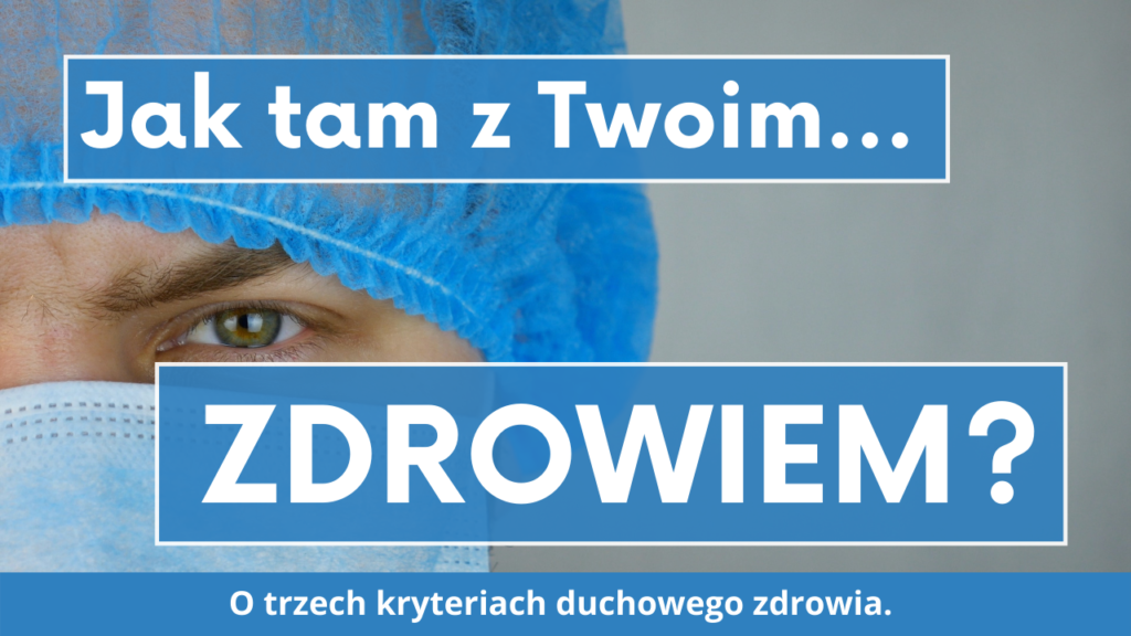 Kryteria zdrowia duchowego