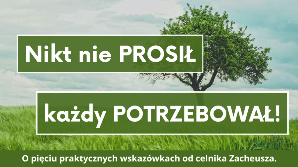 Nikt nie prosił, każdy potrzebował