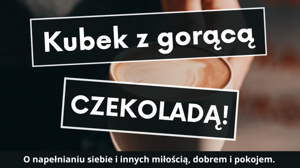Kubek z gorącą czekoladą